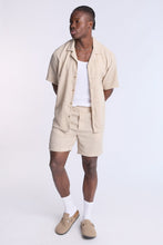 Textured Geometric Knit Pattern Shorts thumbnail 4