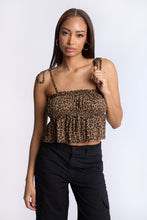 Ruched Babydoll Top With Tie Straps thumbnail 7