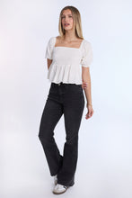 Puff Sleeve Smocked Top thumbnail 8