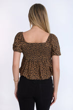Puff Sleeve Smocked Top thumbnail 11