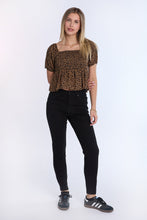 Puff Sleeve Smocked Top thumbnail 12