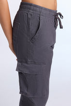 High Rise Twill Cargo Jogger thumbnail 8