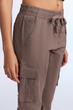 High Rise Twill Cargo Jogger thumbnail 12