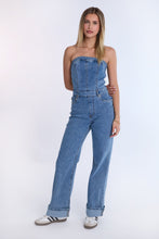 Strapless Baggy Denim Jumpsuit thumbnail 1