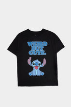 Stitch Weird But Cute Graphic Boyfriend Tee thumbnail 1