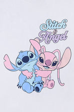 Stitch And Angel Hug Graphic Boyfriend Tee thumbnail 2