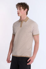 Jacquard Short Sleeve Sweater Polo thumbnail 5