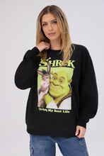 Shrek And Donkey Graphic Crew Neck Sweatshirt thumbnail 1