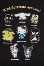 Hello Kitty And Friends Which Friend Are You Graphic Relaxed Tee thumbnail 2