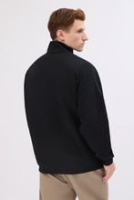 Aéropostale Small Print Mock Neck Quarter-Zip Sweatshirt thumbnail 8