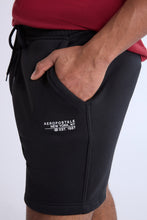 AERO Logo Printed Fleece Shorts thumbnail 3