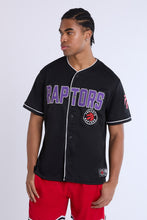 Toronto Raptors Button-Up Baseball Mesh Jersey thumbnail 1