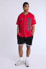 Chicago Bulls Button-Up Baseball Mesh Jersey thumbnail 5