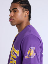 Los Angeles Lakers Button-Up Baseball Mesh Jersey thumbnail 3