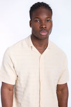 Ribbed Textured Sweater Knit Short Sleeve Shirt thumbnail 11