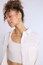 AERO Cotton Gauzy Button-Up Oversized Shirt thumbnail 11