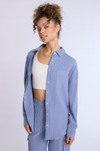 AERO Cotton Gauzy Button-Up Oversized Shirt thumbnail 6