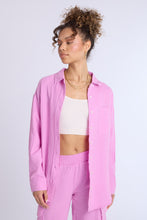AERO Cotton Gauzy Button-Up Oversized Shirt thumbnail 1