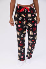 Betty Boop Printed Plush Pajama Pants thumbnail 1
