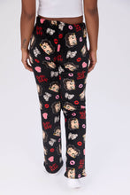 Betty Boop Printed Plush Pajama Pants thumbnail 4