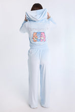 Care Bears Rhinestones Velour Zip-Up Hoodie And Sweatpants 2-Piece Set thumbnail 3