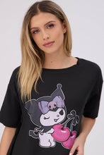 Kuromi Super Soft Pajama Tee And Velour Pajama Jogger 2-Piece Set thumbnail 2