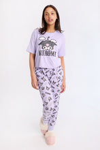 Kuromi Super Soft Pajama Tee And Jogger 2-Piece Set thumbnail 1
