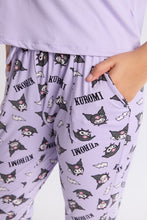 Kuromi Super Soft Pajama Tee And Jogger 2-Piece Set thumbnail 3