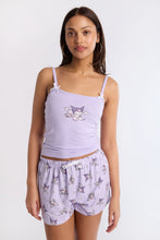 Kuromi Super Soft Pajama Tank Top And Shorts 2-Piece Set thumbnail 1