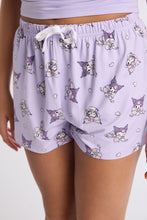 Kuromi Super Soft Pajama Tank Top And Shorts 2-Piece Set thumbnail 3
