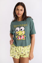 Keroppi Super Soft Pajama Tee And Shorts 2-Piece Set thumbnail 1