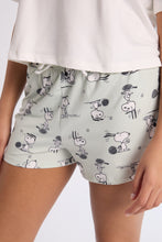 Peanuts Snoopy Super Soft Pajama Tee And Shorts 2-Piece Set thumbnail 3