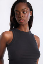 AERO Ribbed High Neck Tank Top thumbnail 10