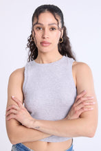AERO Ribbed High Neck Tank Top thumbnail 7