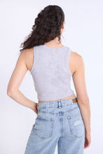 AERO Ribbed High Neck Tank Top thumbnail 8