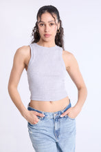 AERO Ribbed High Neck Tank Top thumbnail 6