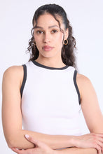 AERO Ribbed High Neck Tank Top thumbnail 10