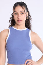 AERO Ribbed High Neck Tank Top thumbnail 14