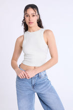 AERO Ribbed High Neck Tank Top thumbnail 17