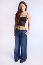 AERO Pull On Mid Rise Baggy Jeans thumbnail 1