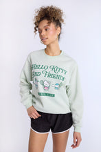 Hello Kitty And Friends Graphic Crew Neck Oversized Sweatshirt thumbnail 1