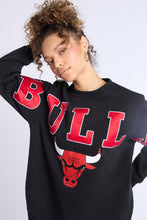 Chicago Bulls Graphic Crew Neck Oversized Sweatshirt thumbnail 2