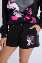 Kuromi Graphic Fleece Shorts thumbnail 2