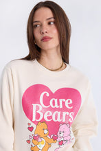 Care Bears Heart Graphic Glitter Crew Neck Sweatshirt thumbnail 3