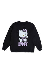 Hello Kitty Graphic Puff Print Crew Neck Sweatshirt thumbnail 7