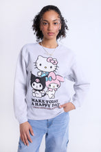 Hello Kitty And Friends Graphic Crew Neck Sweatshirt thumbnail 1