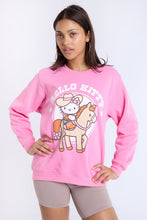 Hello Kitty Western Graphic Crew Neck Sweatshirt thumbnail 1