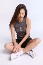 Garfield Graphic Ribbed High Neck Tank Top thumbnail 5