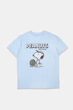 Peanuts Snoopy Racquet Graphic Boyfriend Tee thumbnail 1