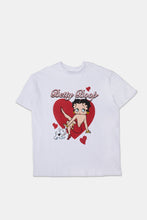 Betty Boop Dog Graphic Boyfriend Tee thumbnail 1